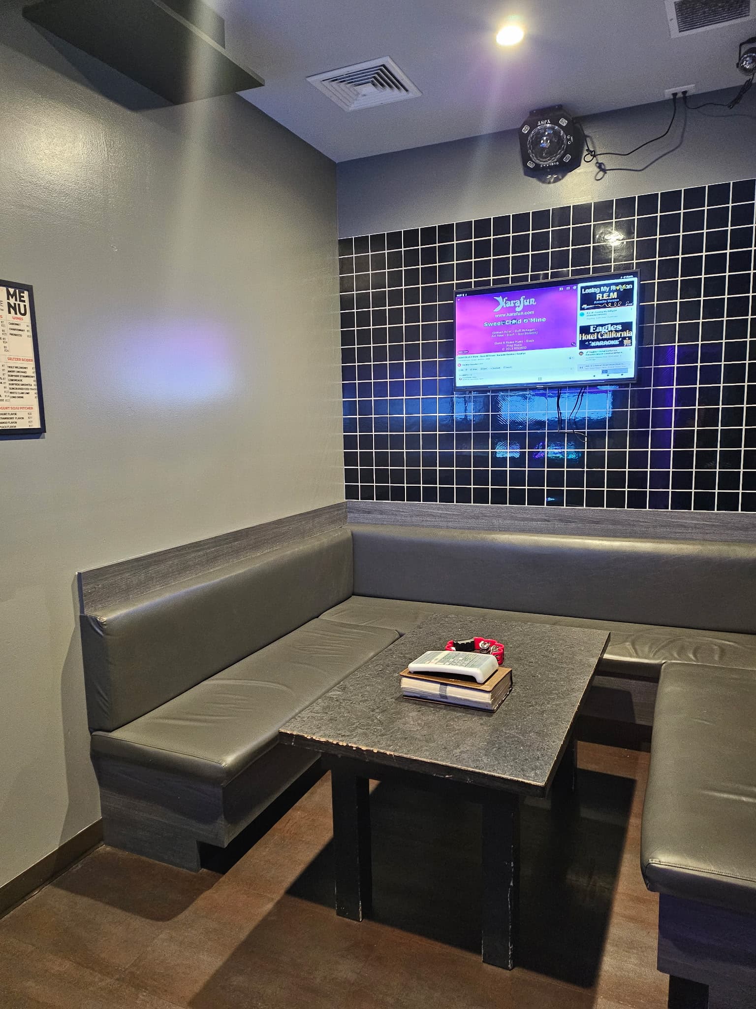 Medium Room — Up to 8–10 guests private karaoke room at Glam Karaoke